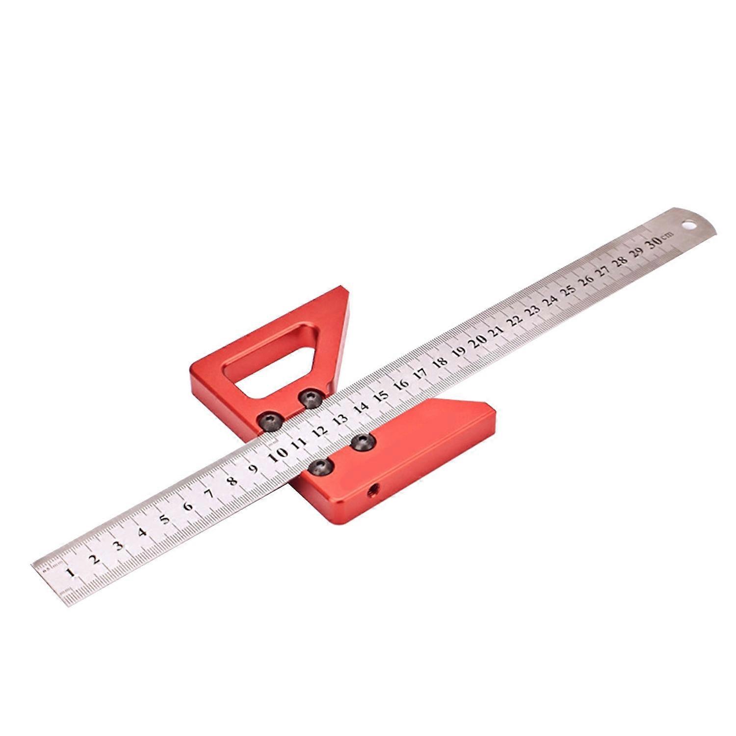 Circle Center Finder Tool 0.05mm Accuracy 300mm Range Clear Scales Center Scribe Gauge Woodworking C