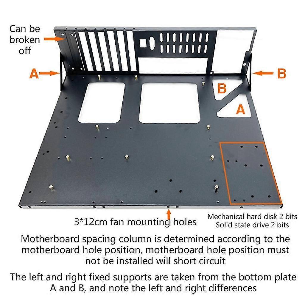 Mining Rig Frame For Gpu Aluminum Open Miner Rig Case Rack For Mining Frame