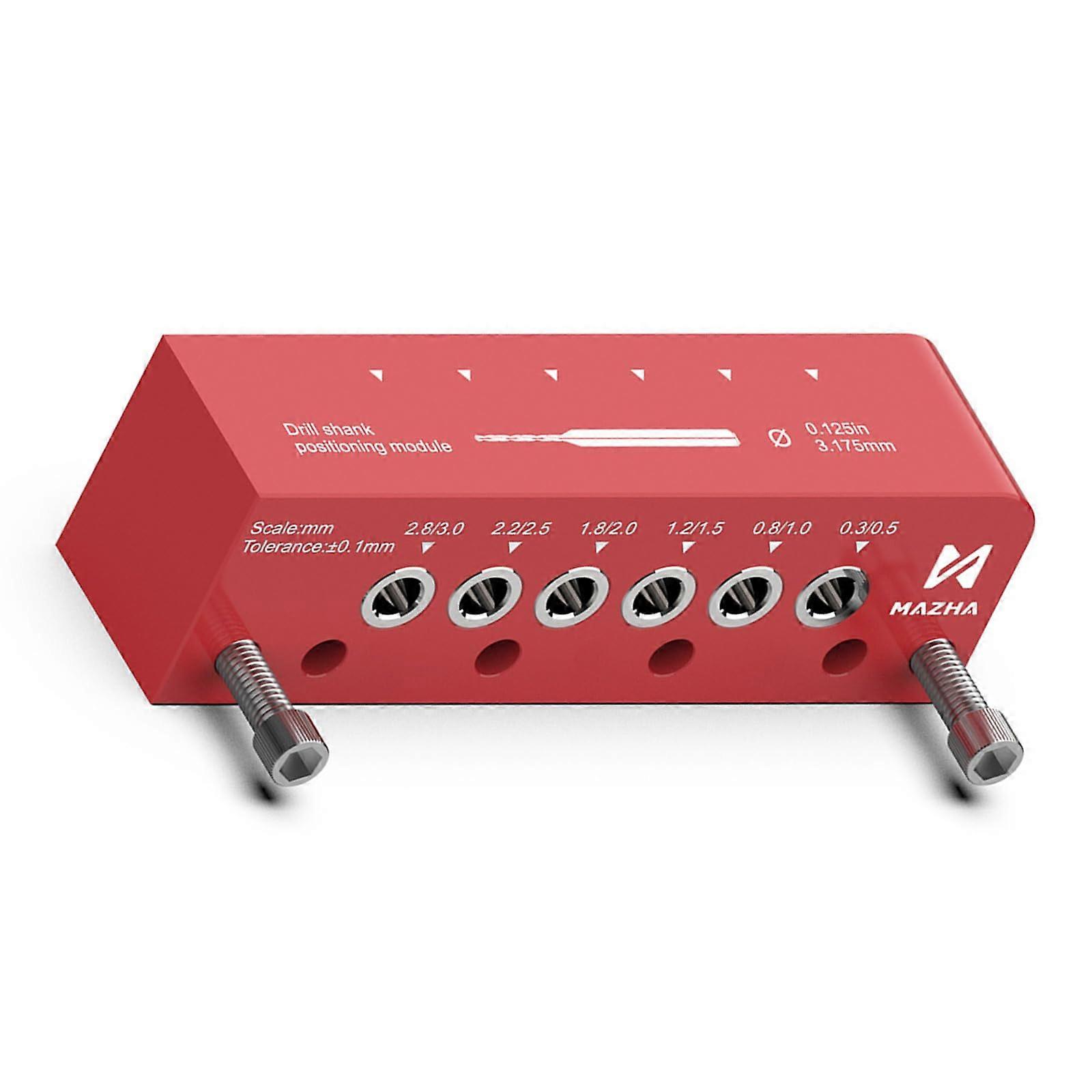 Adjustable Round Stick Punching Station For Model Hobby Round Rod Drilling Locator Tool Positioner Drill Guide