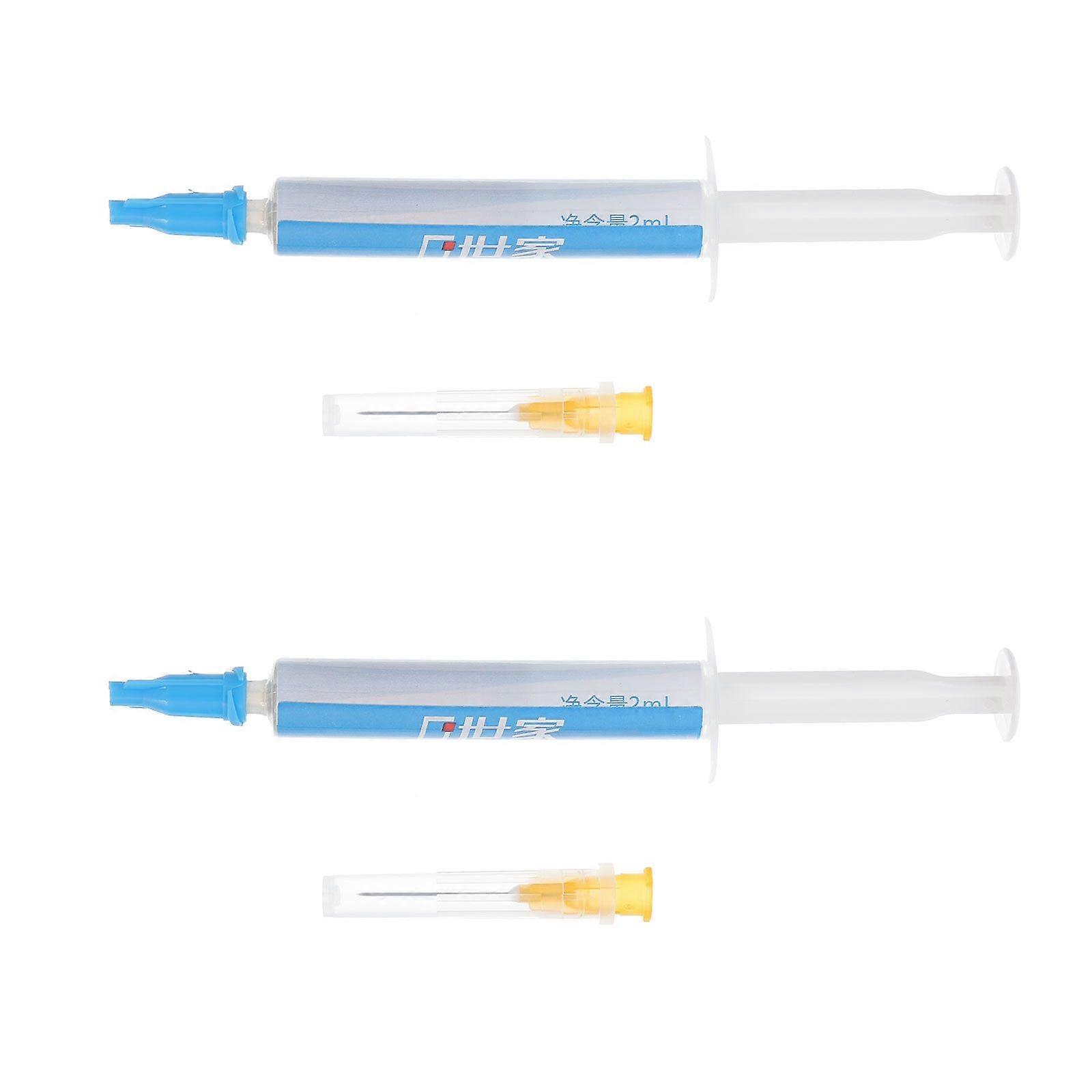 2pcs Computer Fan Lubricant Portable Air Cooler Lubricating Oil Accessory