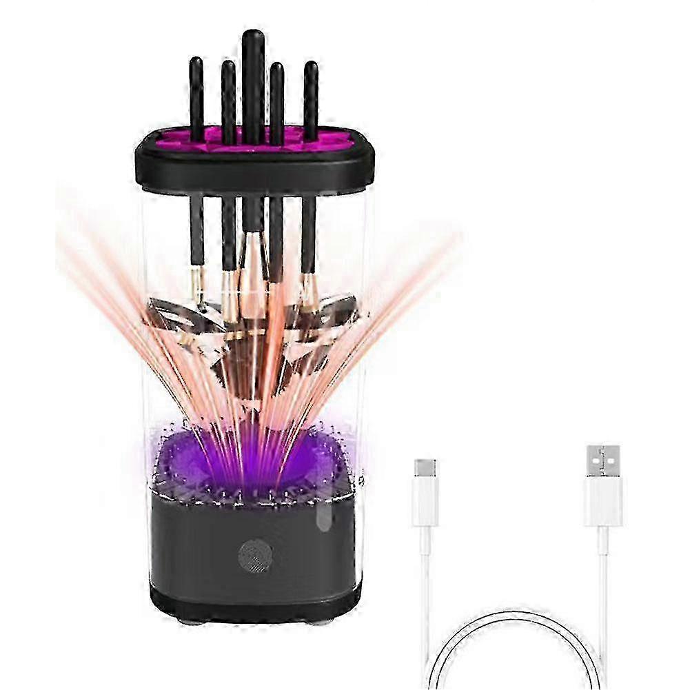 Electric Cosmetic Brush Cleaner Machine Automatic Cleaning Uv Drying Machine