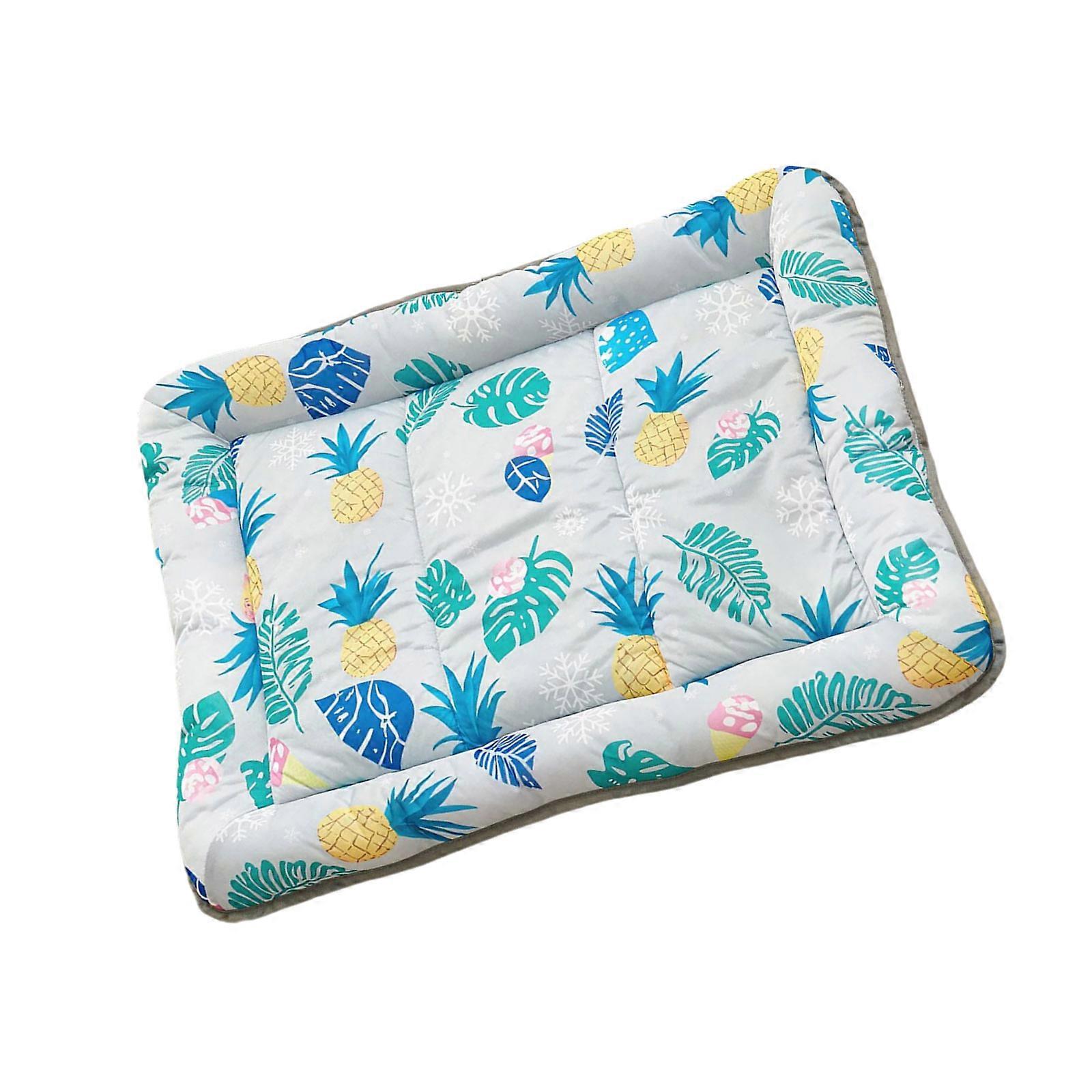 Soft Cushions for Pet Cooling Bed Suitable for Small to Large Cats Breathable Cushion Scratch Resistant Mat  S