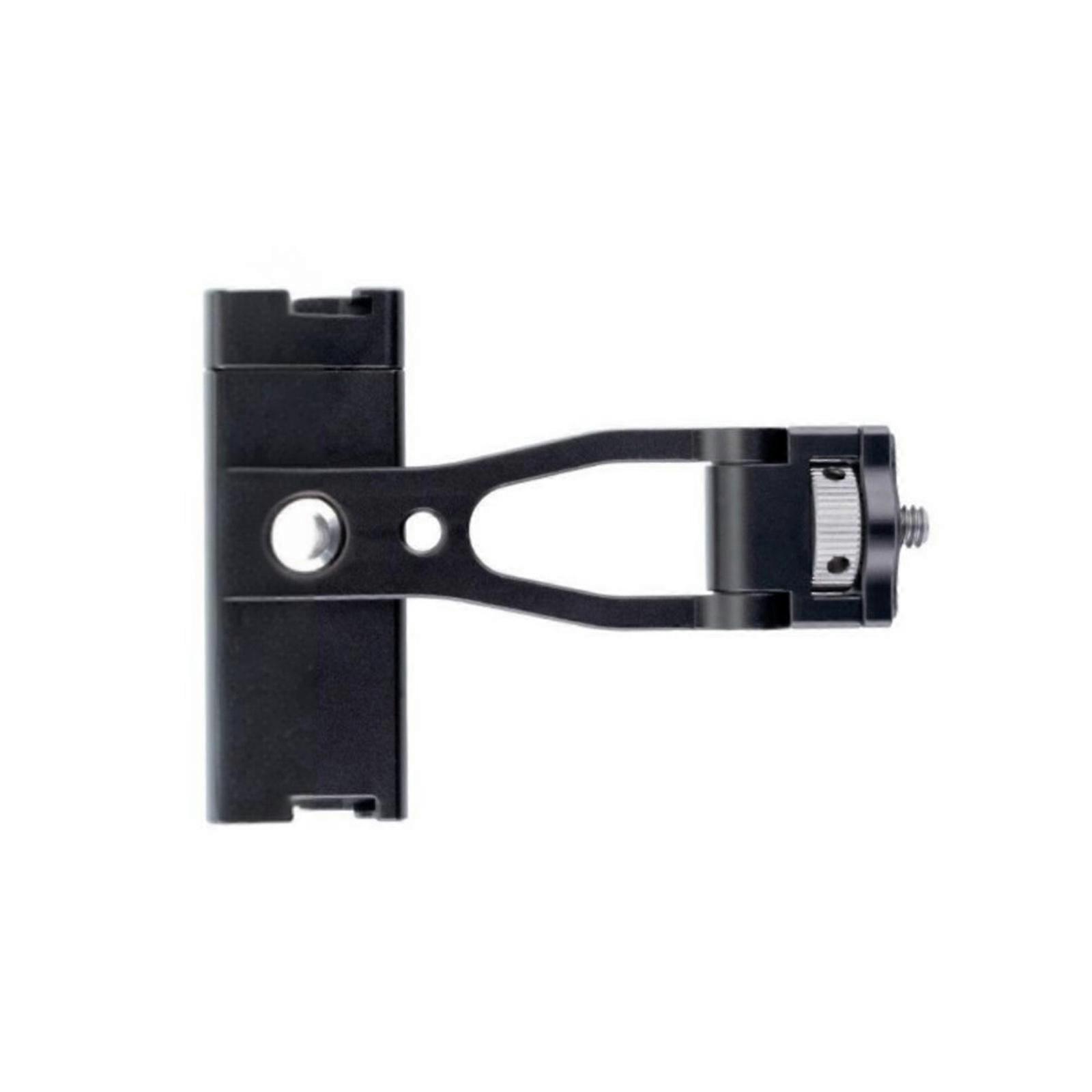 Aluminum Phone Clamp with 2 Cold Shoe Mounts 180° Front Back Adjustment Universal Compatibility For Mobile Devices Multicolor