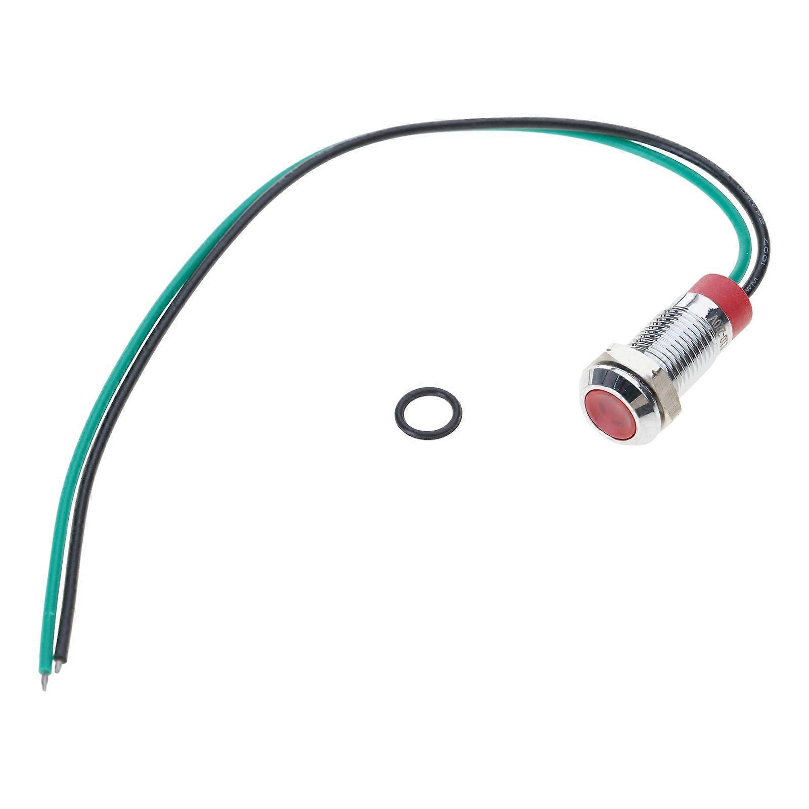 Compactly 6/8/10/12mm Metal Housed Signals Light Indicators With IP65 Rating For Machinery And Automation Systems Multicolor