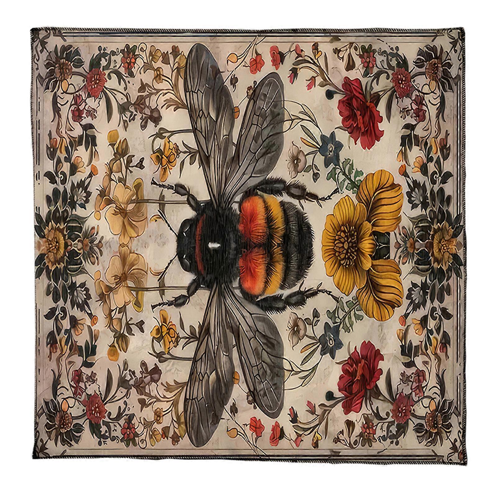 Stylish Tarots Meditations Cover Foldable Velvets Tarots Cloth Space Efficient Strong Design Suitable for Travel Use  75x75cm