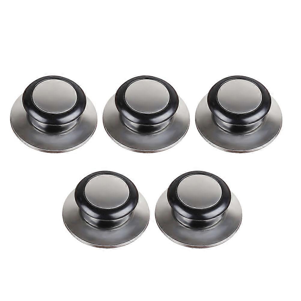 5Pcs Stainless Steel Pot Lid Handles Heat-resistant Cookware Replacement Knobs