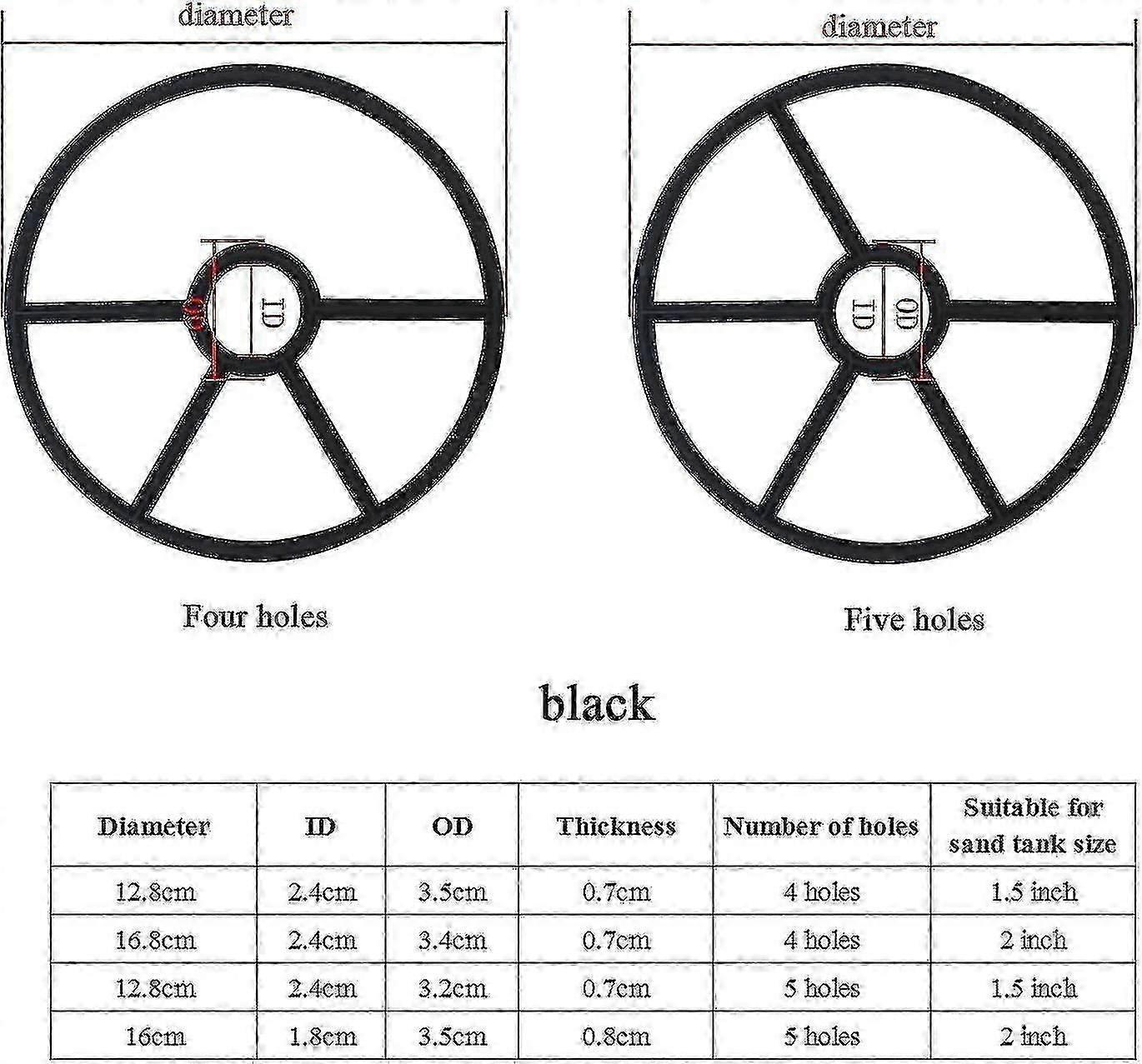 Sandfiltertätning för pool, 4/5 grenpackning för flervägsventil