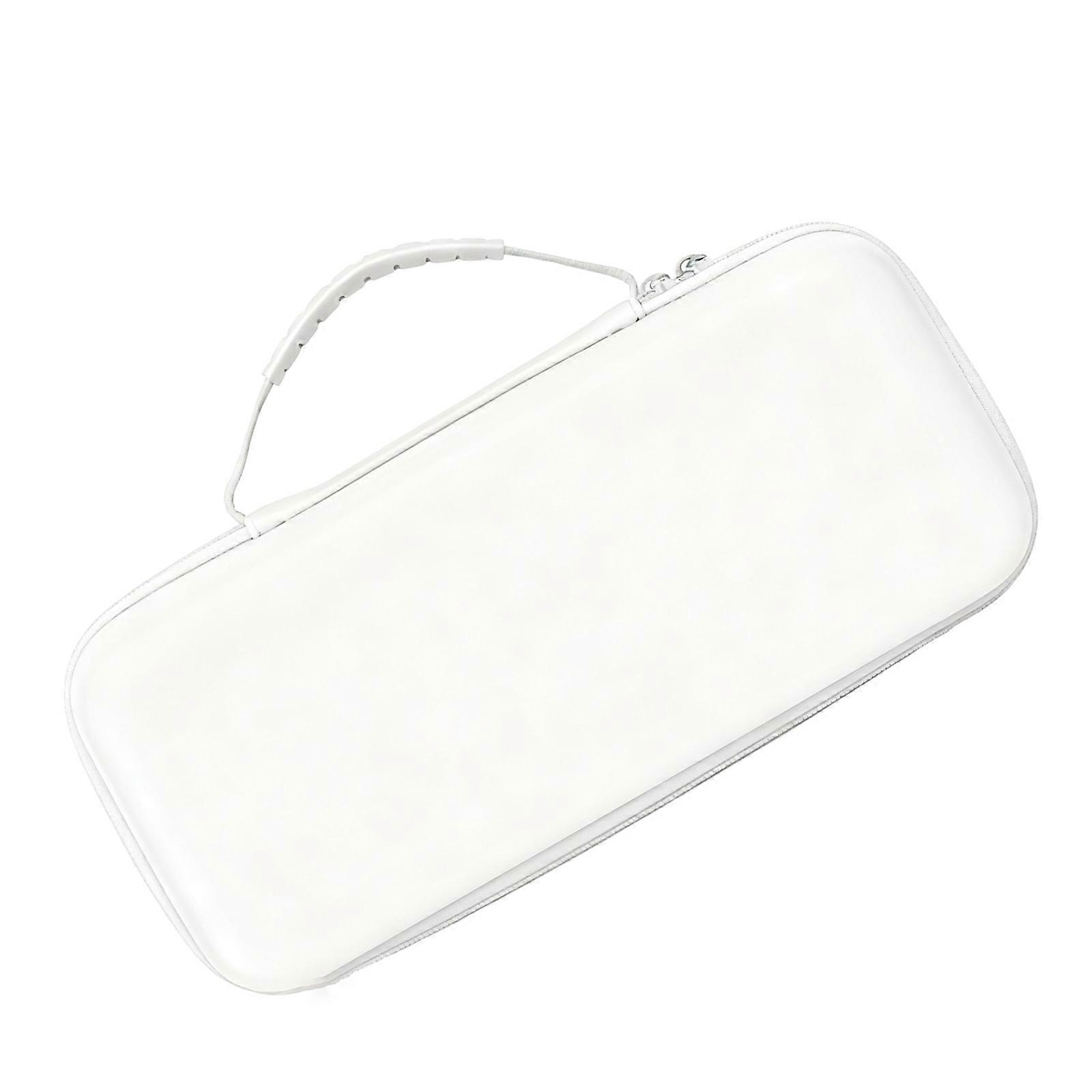 Portable Gaming Comfort Bag Featuring multiple Compartment Design and Lightweight Build For Win 5 Travel Convenience  White