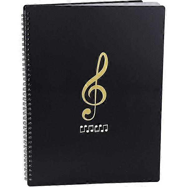 Music Map for Notpapper A4 Storlek Pappershylla Frvaring 30 Fack Noder Plast Konsertkrmapp