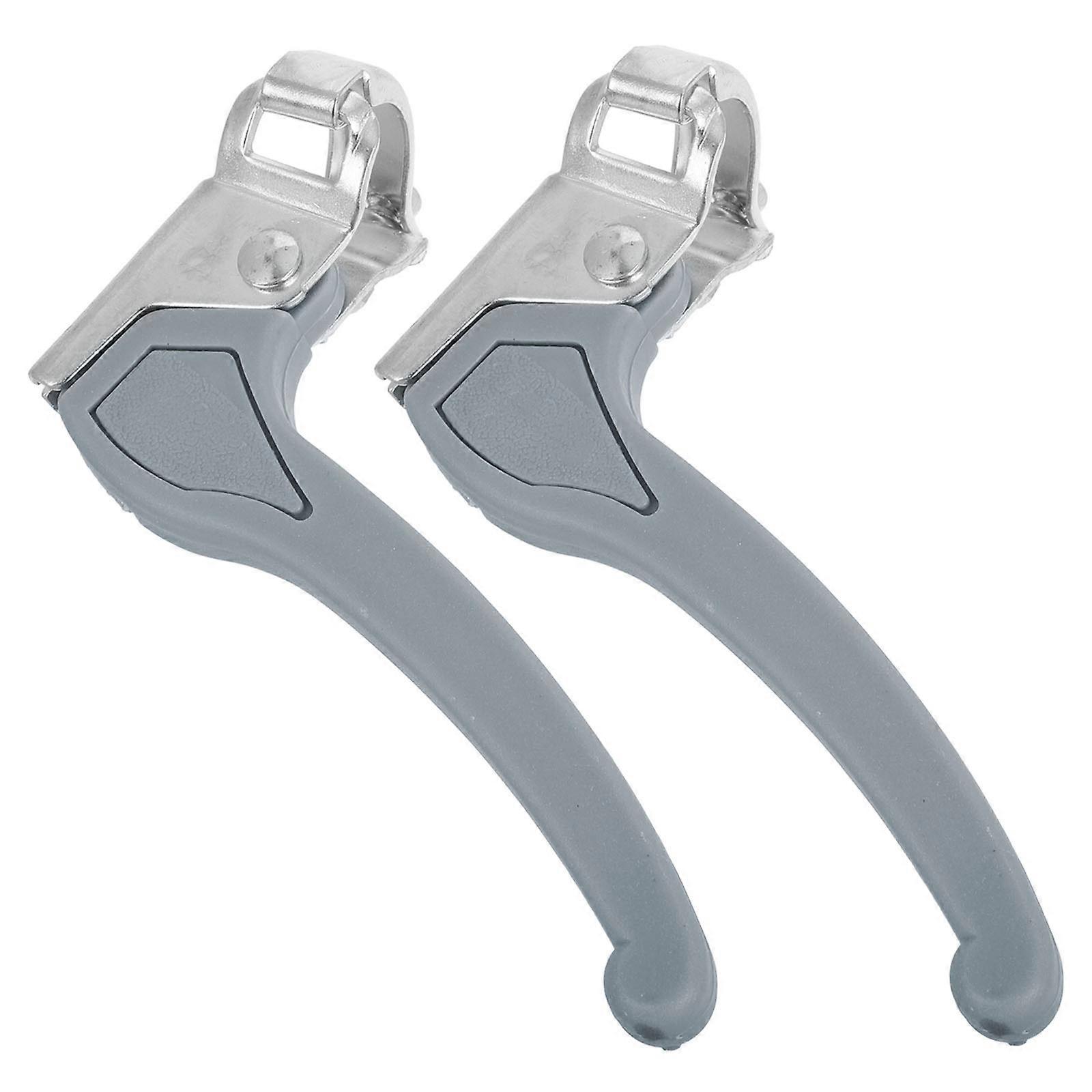 Child Friendly Brake Lever Handle 5 Pairs Durable Parts For Folding Bicycles Brake Control For Safe Riding