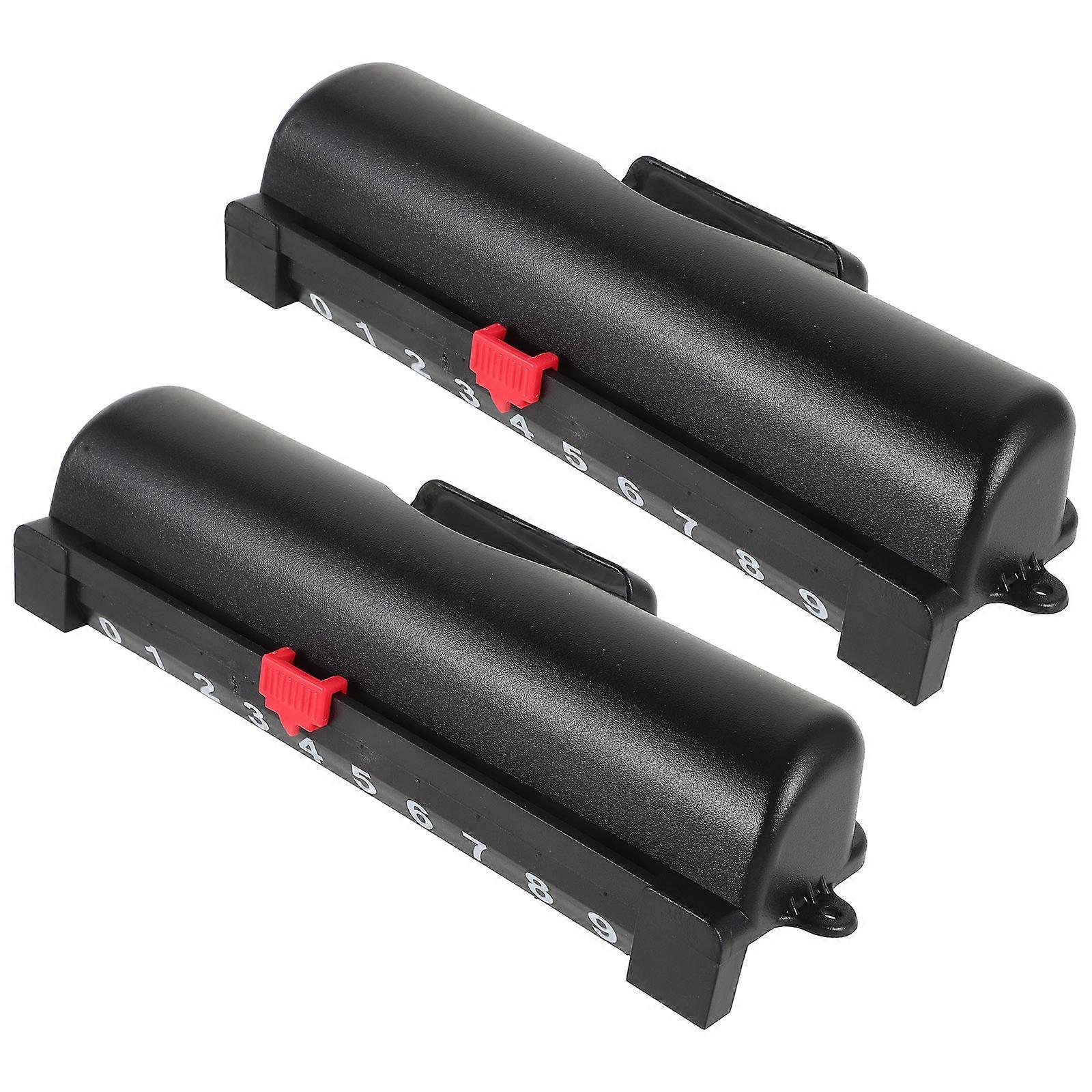 Black Plastic Table Hockey Score Keepers for Replacement Easy Installation and Practical Use