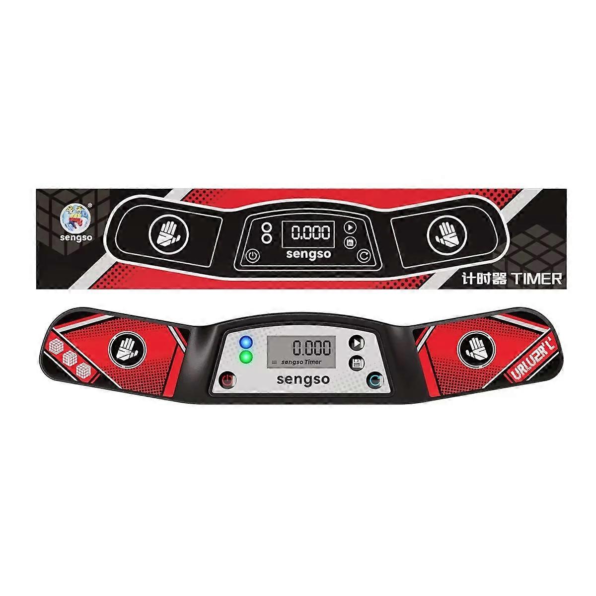 SengSo Timer Magic Cube Timers Mat Professtional Mofangge Speed Magico Cubo Timer for Educational Competition Speed Cup