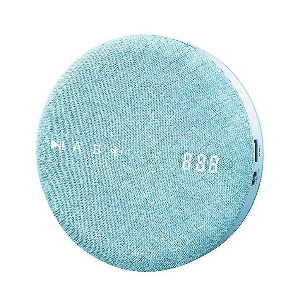 Multifunctional DVD/VCD Player Wireless Bluetooth USB Reading Player Built-in Speaker Rechargeable Audio Player-Blue