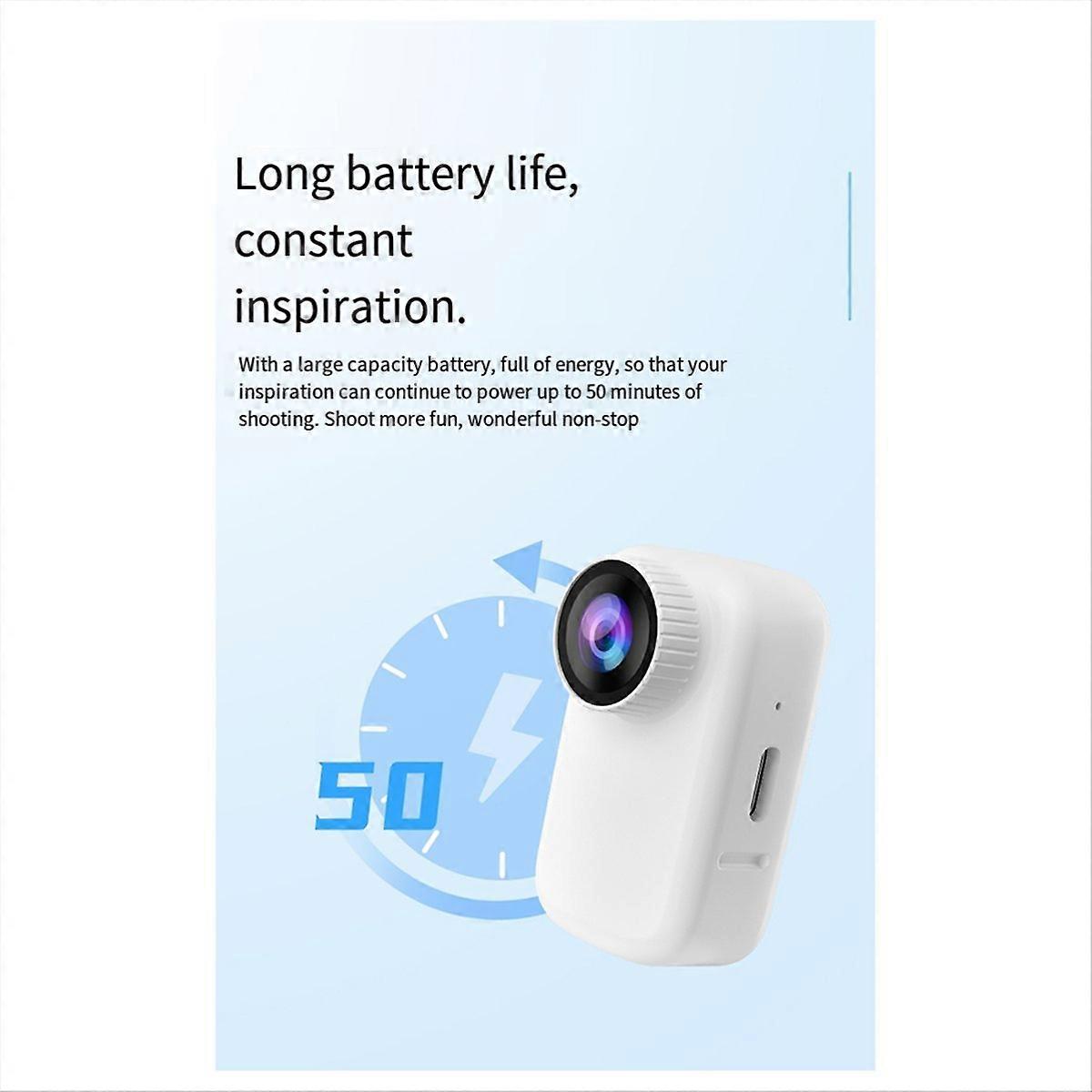 Action Thumb Camera Anti-shake 4K WIFI Pocket Camera B