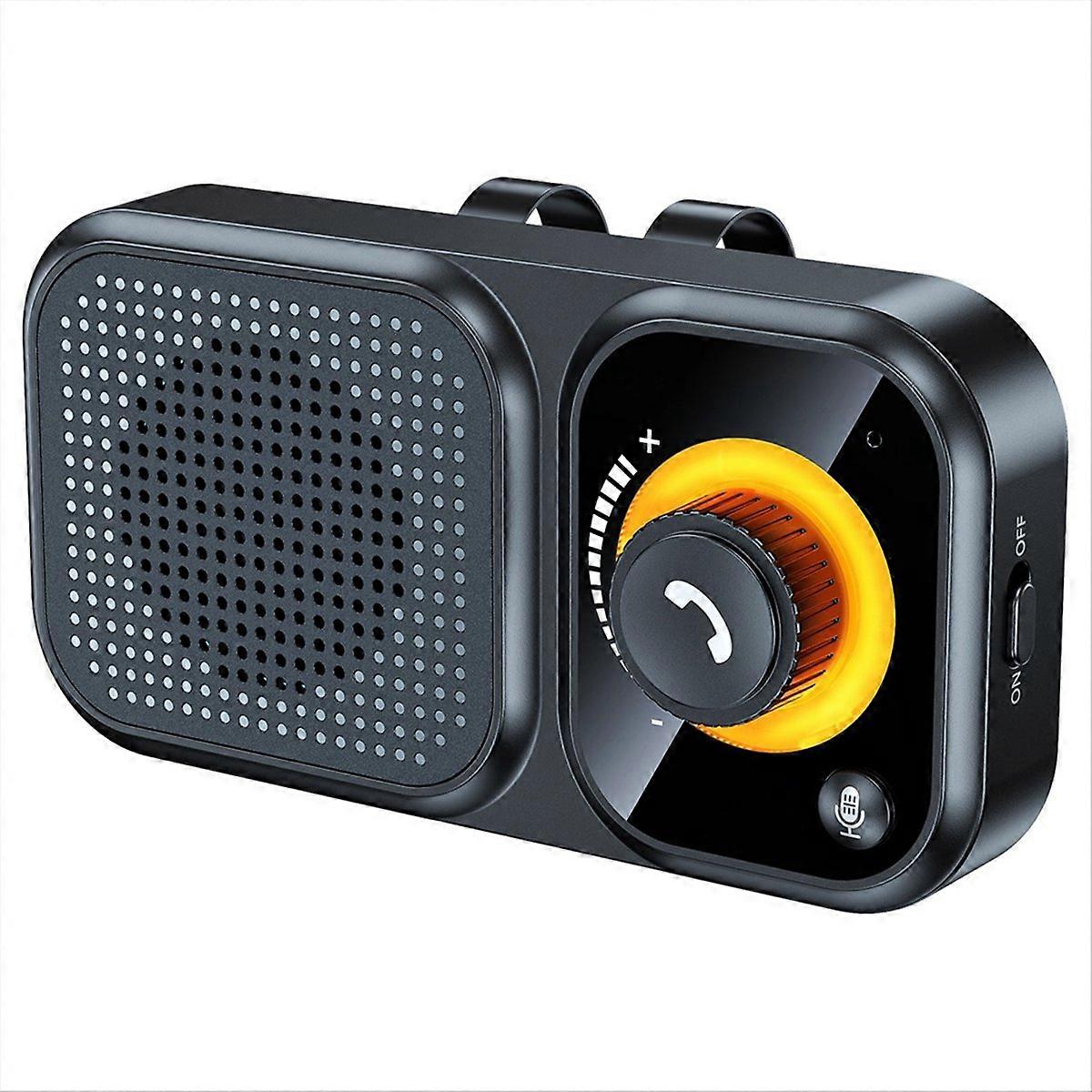 Bluetooth Speaker Handsfree Car Sun Visor Clip Wireless Audio