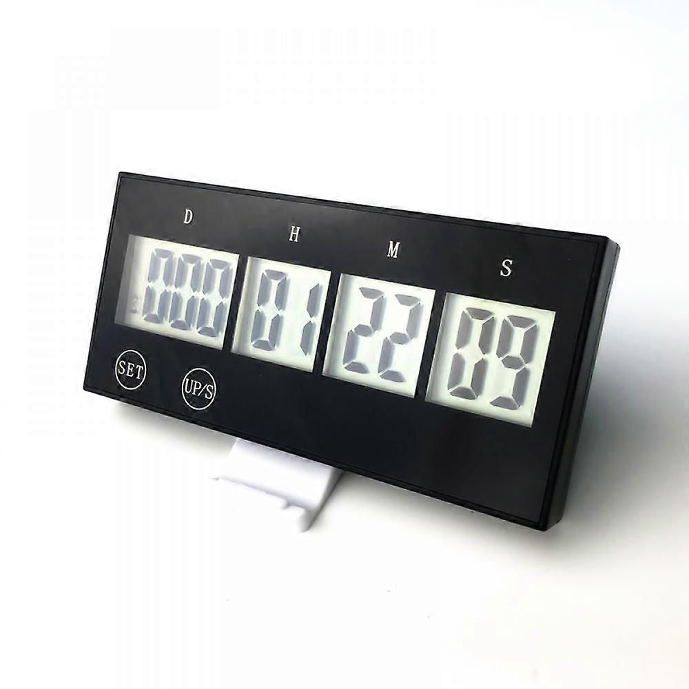 999-Day Retirement Countdown Clock, Black
