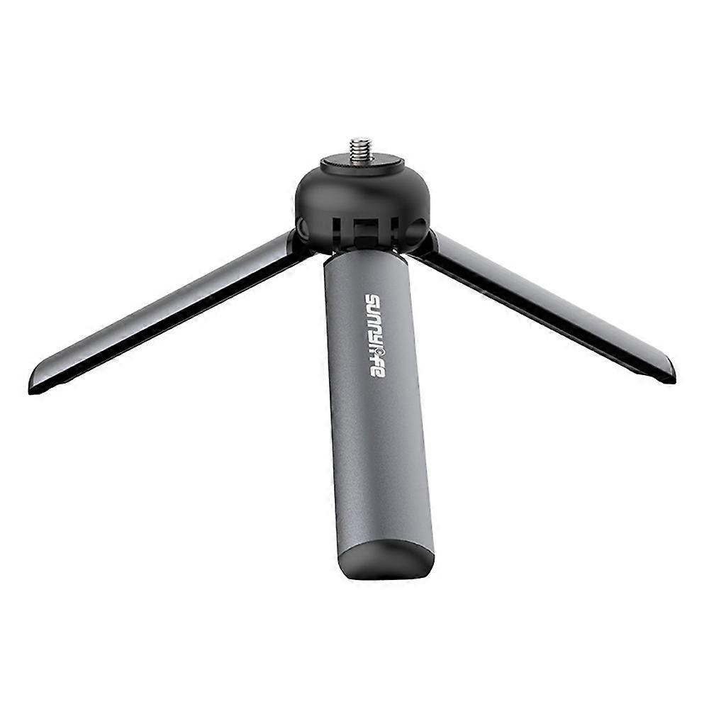 SUNNYLIFE TY-Q9404 Mini Version Tripod 1 / 4 Screw Adapter Desktop Camera Stand Compatible For DJI Osmo Mobile 6 / GoPro HERO 11 /