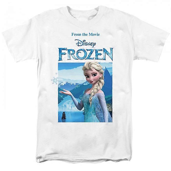 Frozen Womens/Ladies Elsa Snowflake T-Shirt