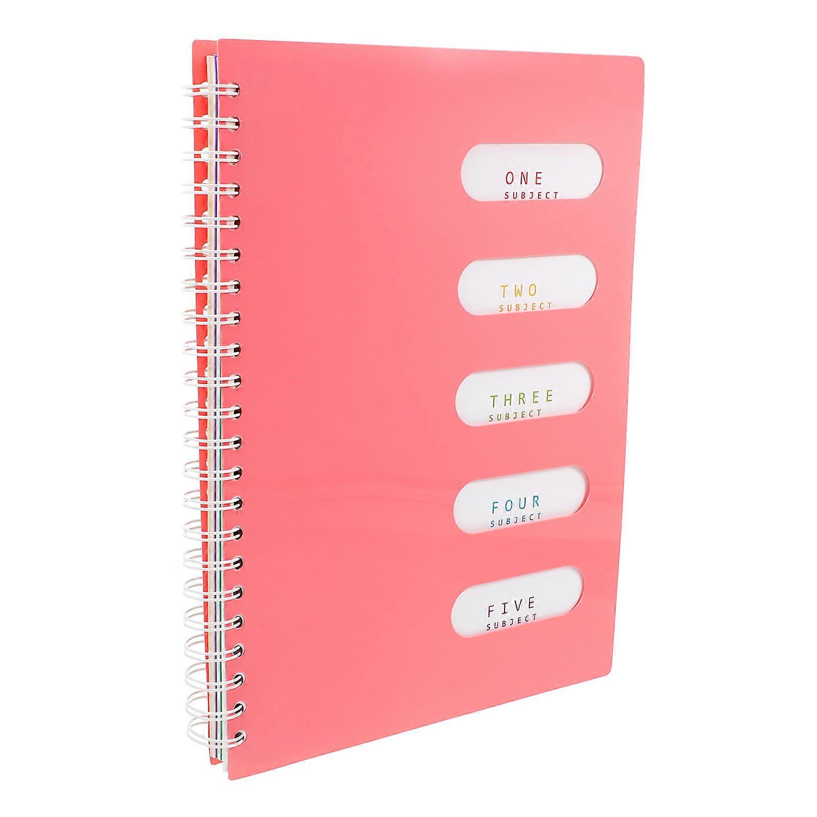 Spiral Notebook Convenient Notebook Office Notepad A4 Notepad Smooth Writing Line Notebook