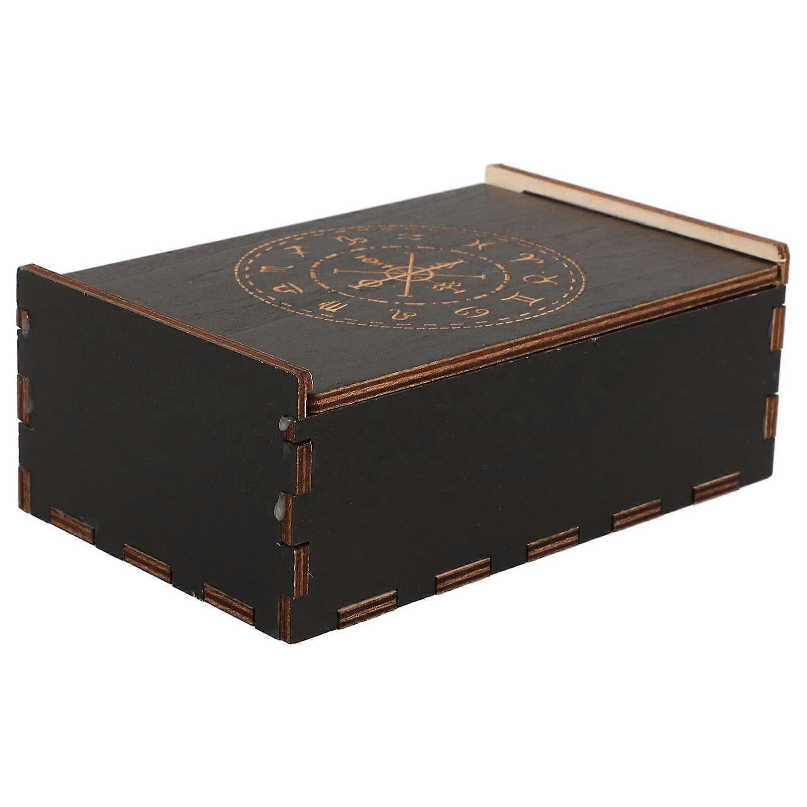Wooden Box Small Container for Home Storage Case