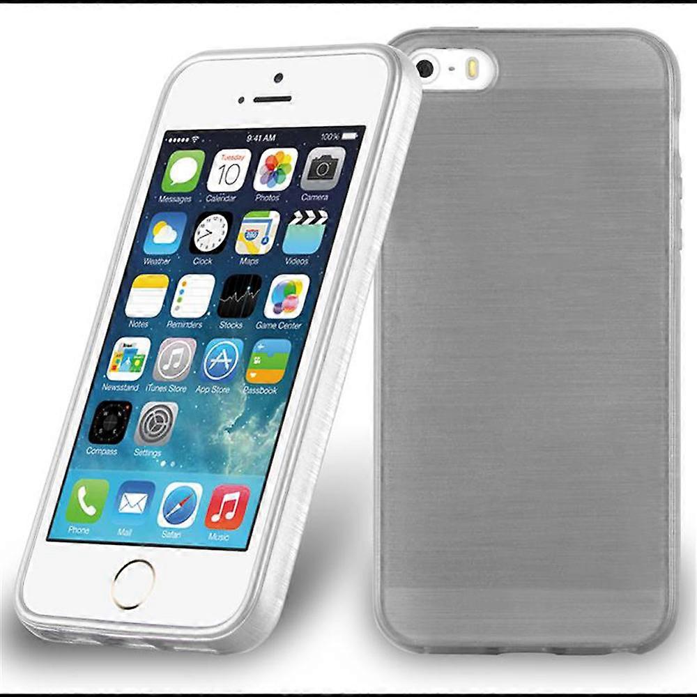 iPhone 5 / 5S / SE 2016 Protective Case TPU Case - Brushed Design