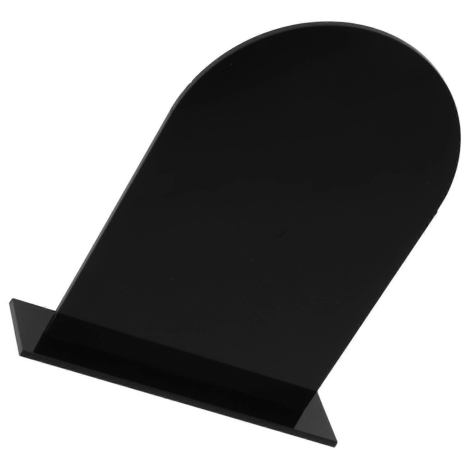 Black Acrylic Table Number Holders for Event Seating