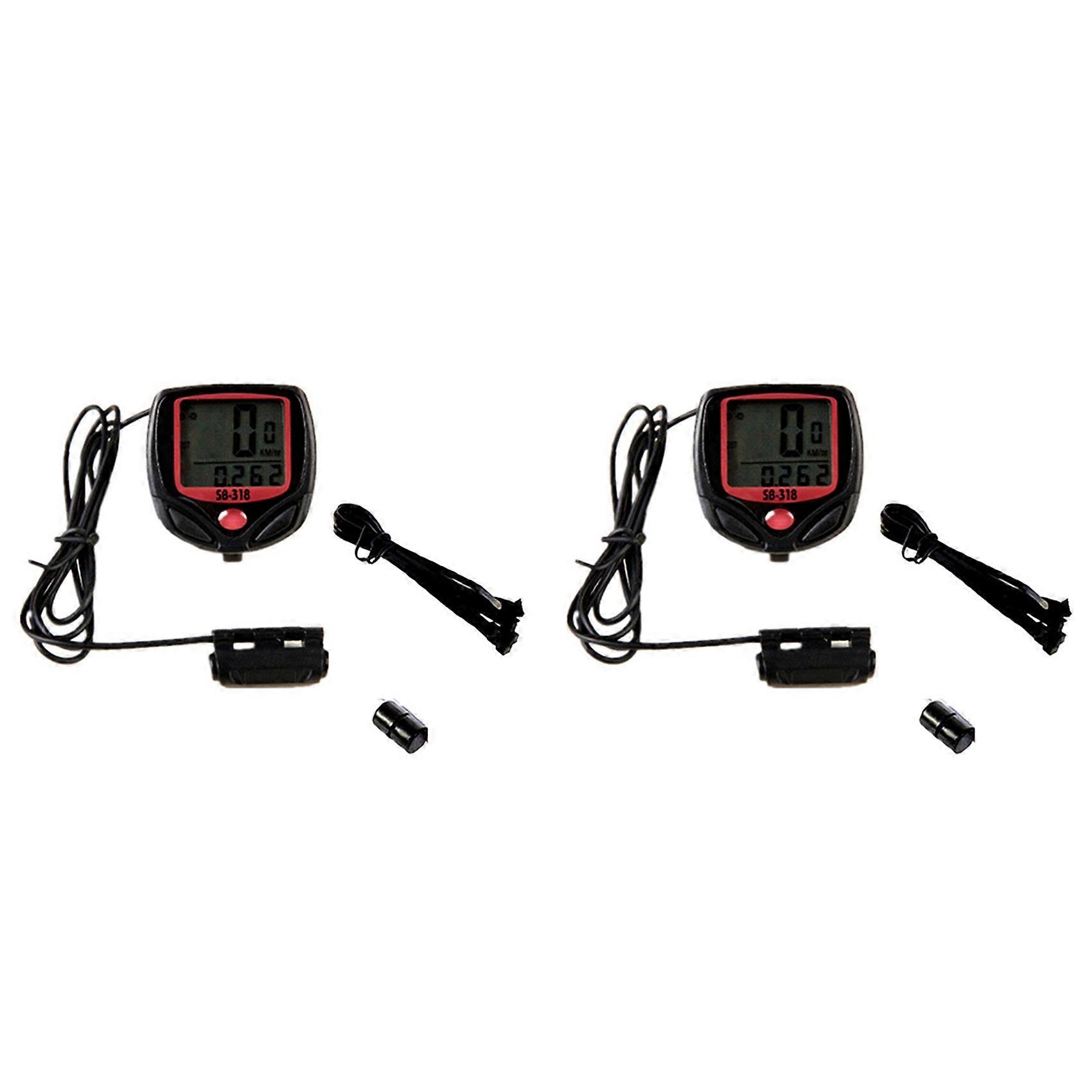 Waterproof Bike Computer Bicycle Meter Odometer Wired Stopwatch