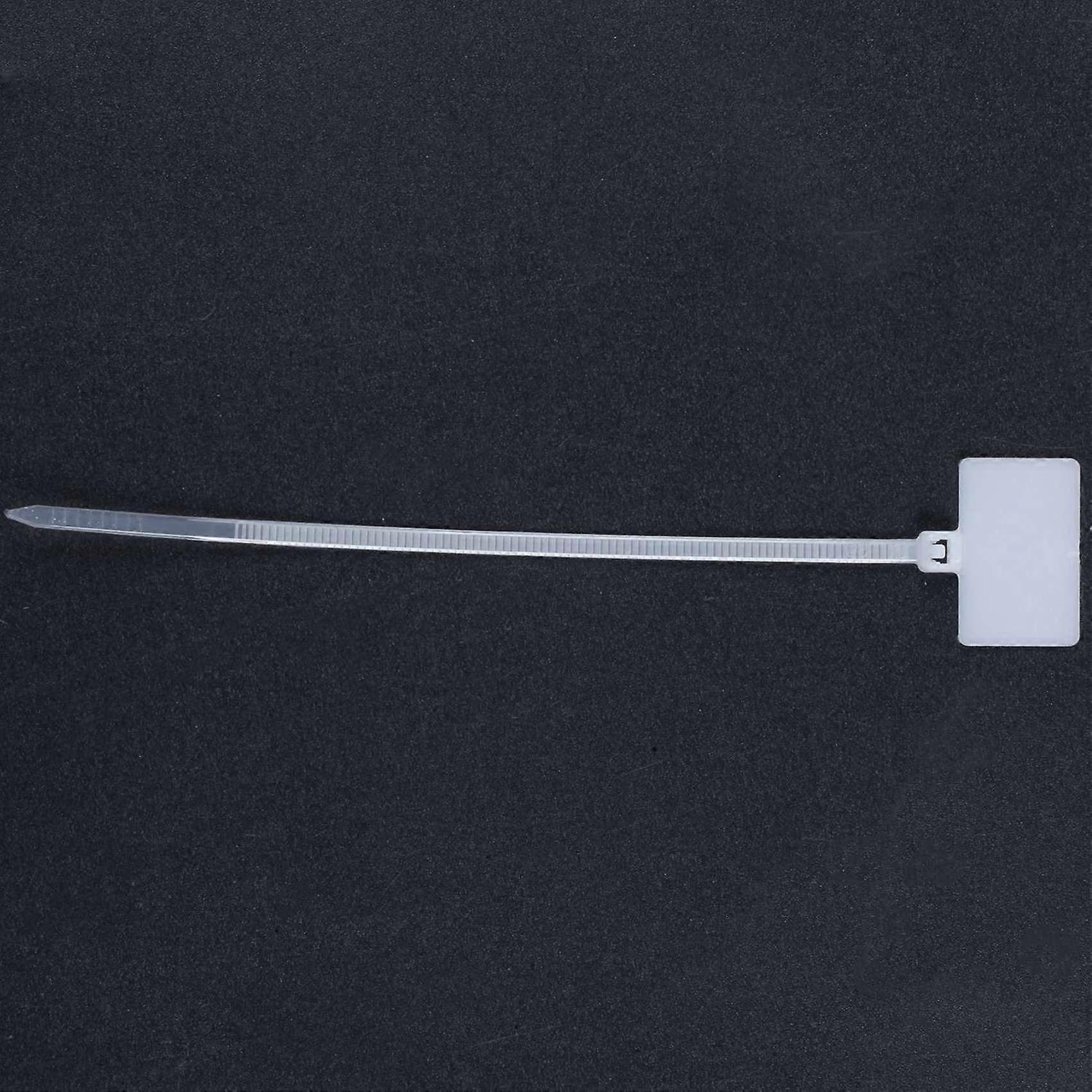 150Pcs Nylon Cable Tie Label Self-Locking Network Zipper Trim Wrap Ring Line Label