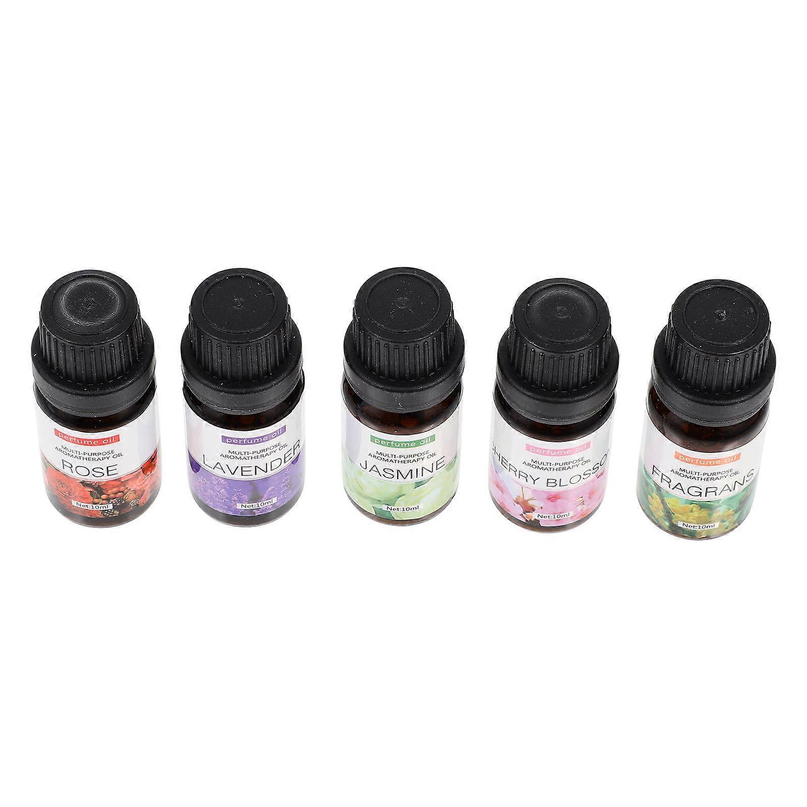 Fragrance Oil Essential Oil for Diffusers Use 5Pcs Premium Aromatherapy Set