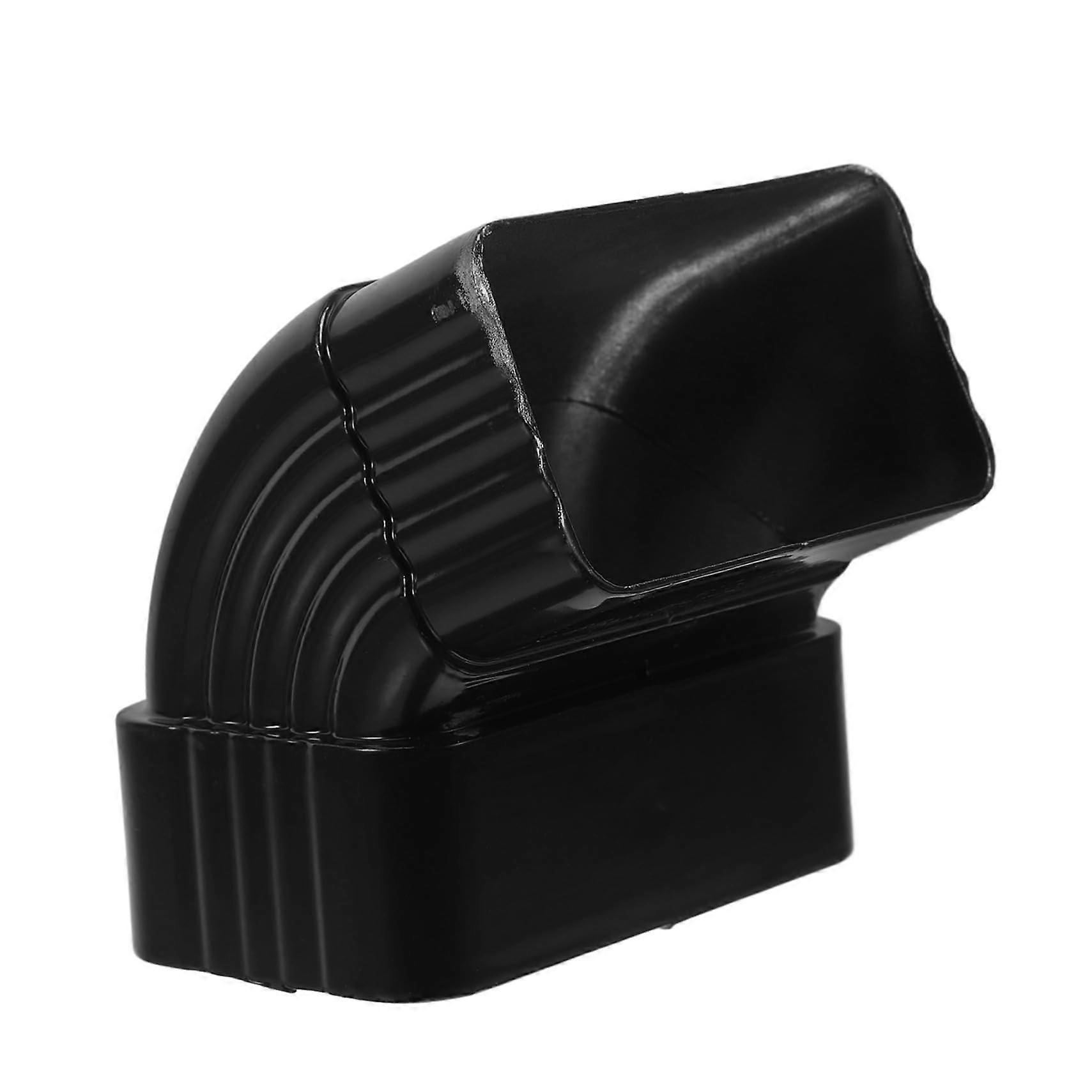 4pcs 3x4 Aluminum Gutter Downspout Elbow 65° Connector for Flood Protection and Easy Installation