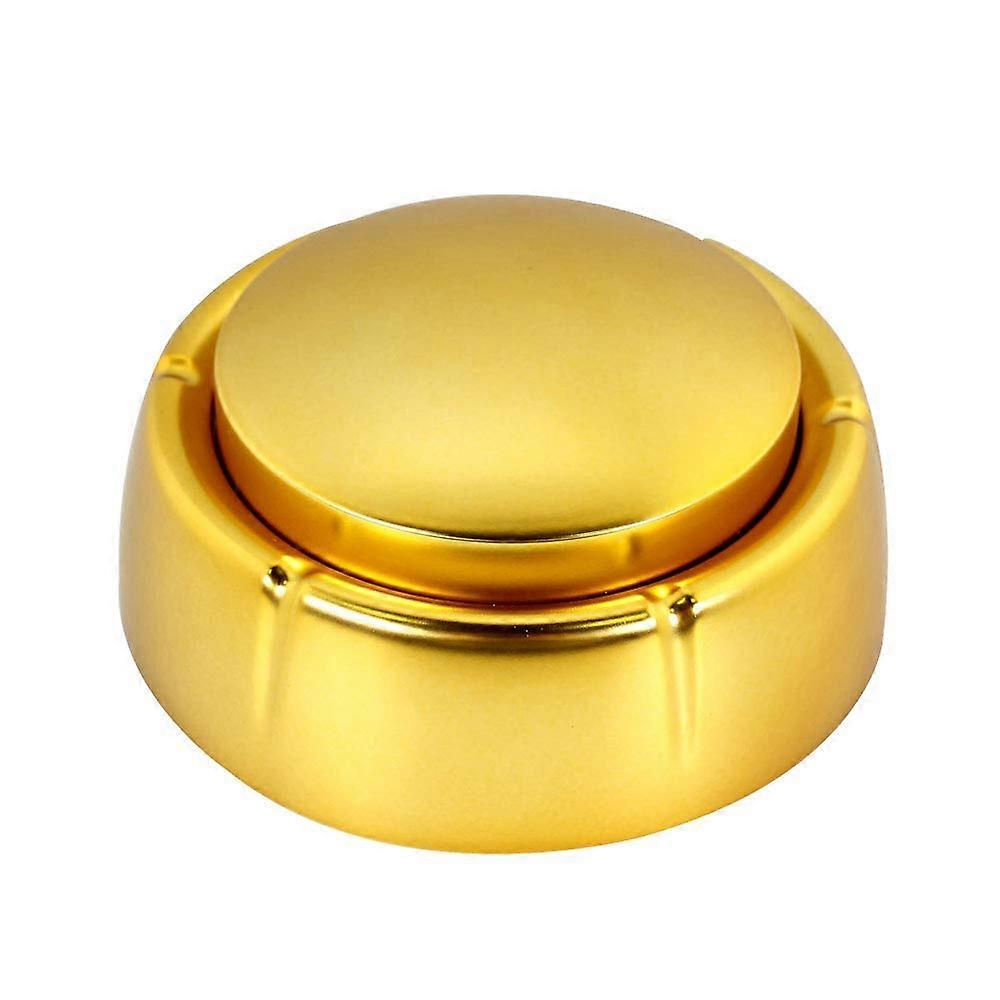 Neutral Recorder Button 30 Second Sound Recording Device Gold with 2 AAA Batteries for Educational Gifts