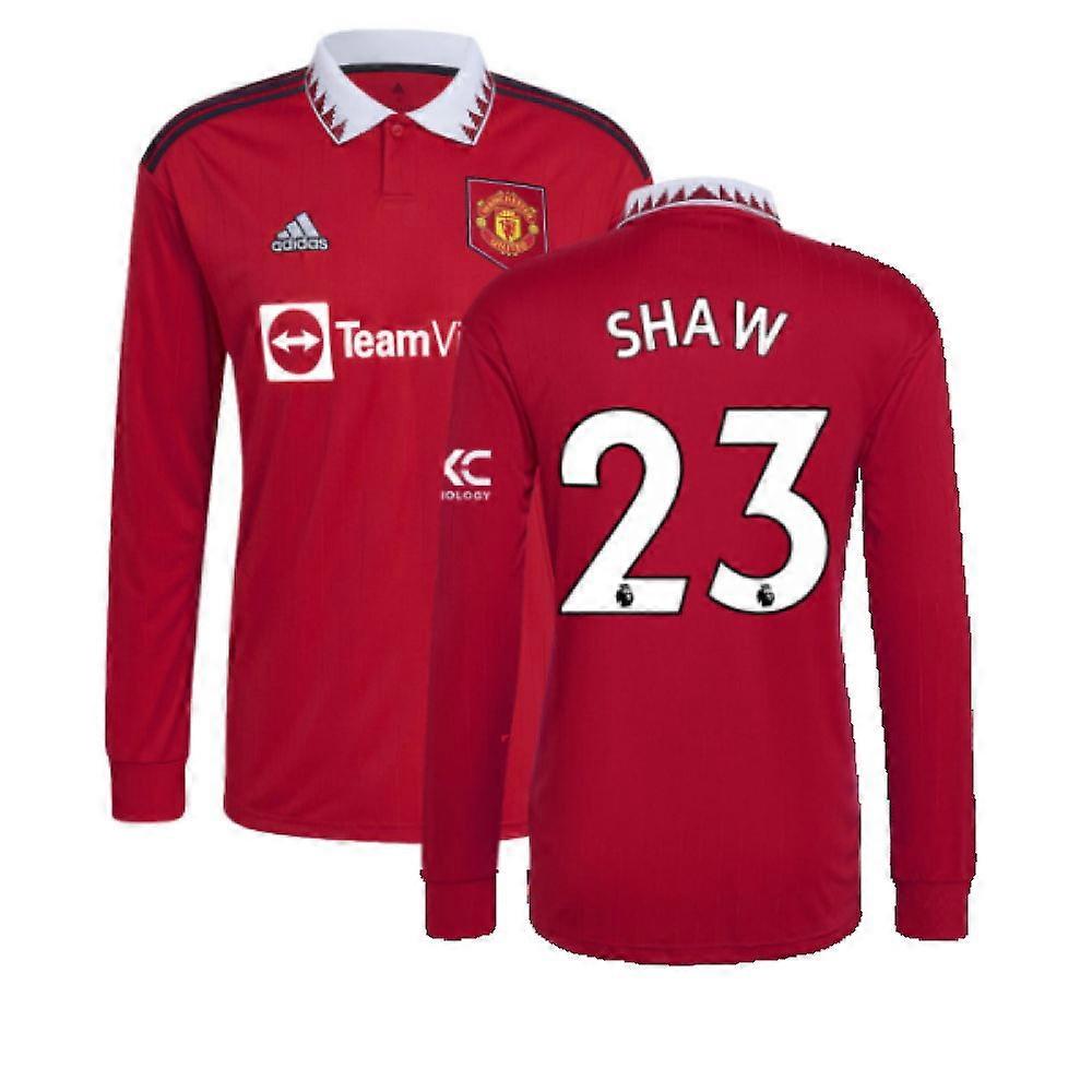 Maglia Home a maniche lunghe Man Utd 2022-2023 (SHAW 23)