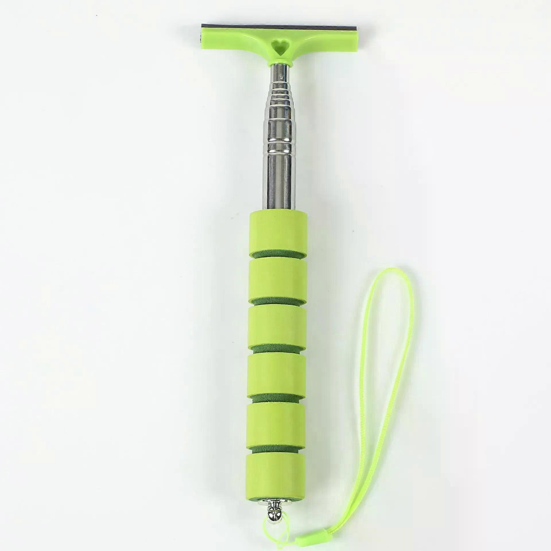 Car Rearview Mirror Wiper Auto Mirror Squeegee Cleaning Tool Telescopic Layered Brush Head Window Wash Cleaning Brush Wiper