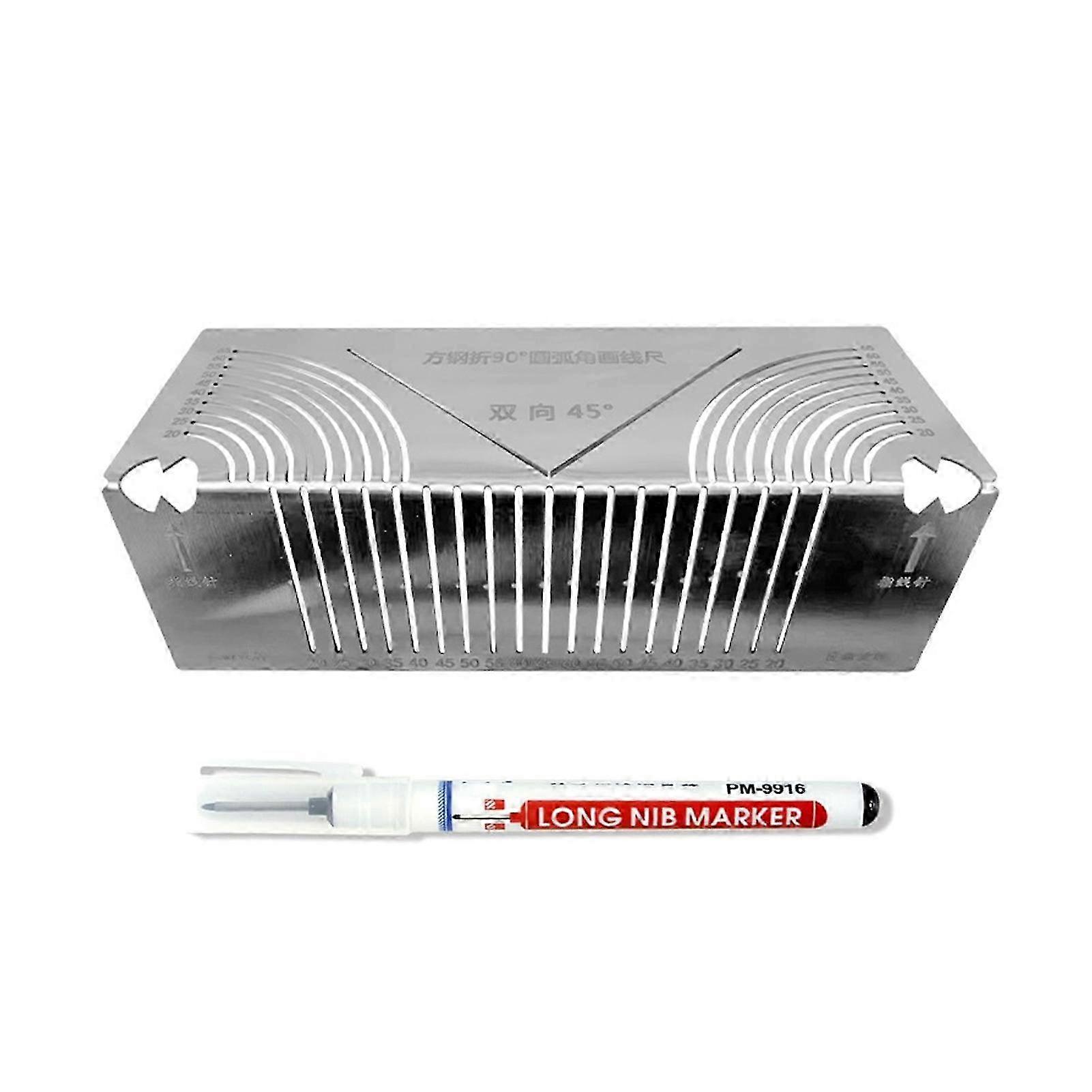 2026 Angle Arc Sign Tool Measuring Marking Bending All in 1 Tool for Construction