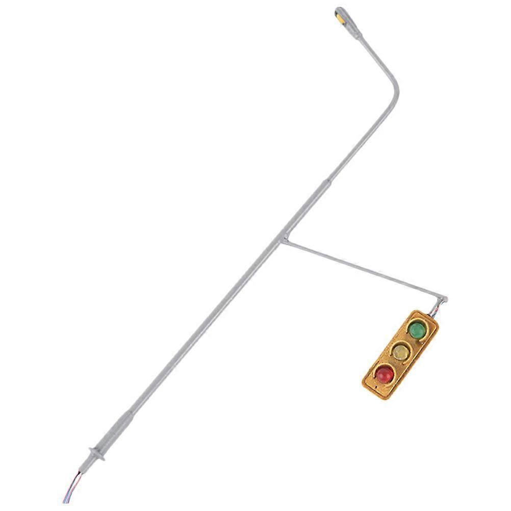 Model Train Accessories Decorative Lighting Railroad Light Classic Shape Miniature Scale Design Assorted Color 1Pack