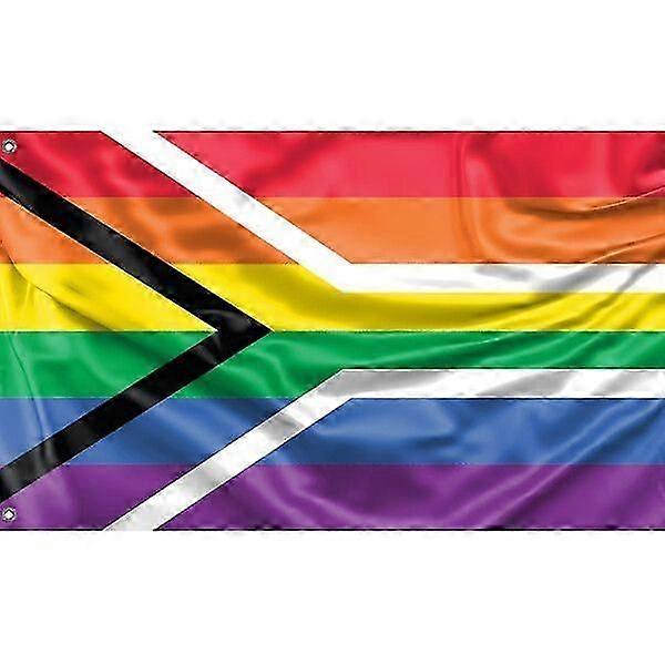 Südafrika Pride Flagge Muster 1245