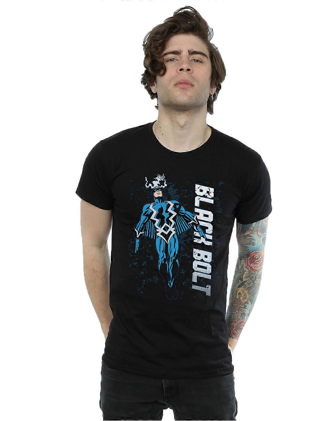 Marvel mænds sort Bolt T-Shirt
