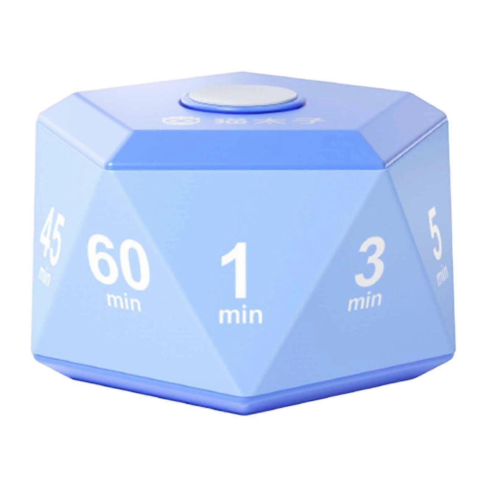 Kids Visual Timer with 10 Preset Countdown Modes, USBC Rechargeable Pomodoro Timer for Study, Blue