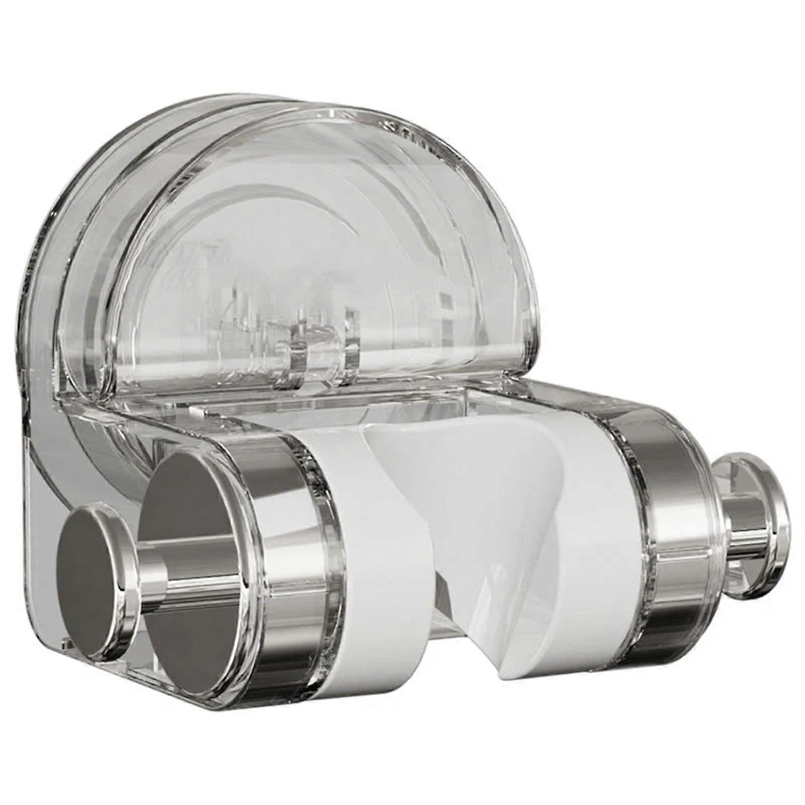 Adjustable Suction Cup Shower Head Holder with Strong Grip, Punch Wall Mount Bracket