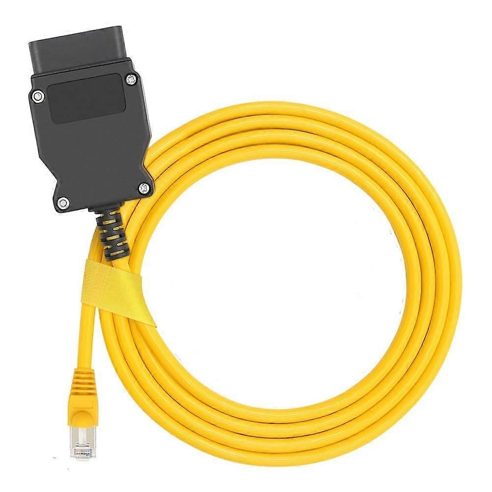 ENET OBD2 Cable 2M for BMW F/G Series RJ45 Adapter Speed Ethernet Coding and Diagnostic