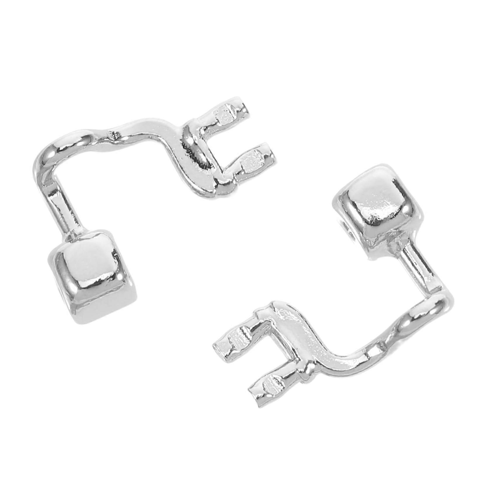 Eyeglass Nose Pads with Durable Metal Support, Adjustable Bridge for Comfortable Custom Fit