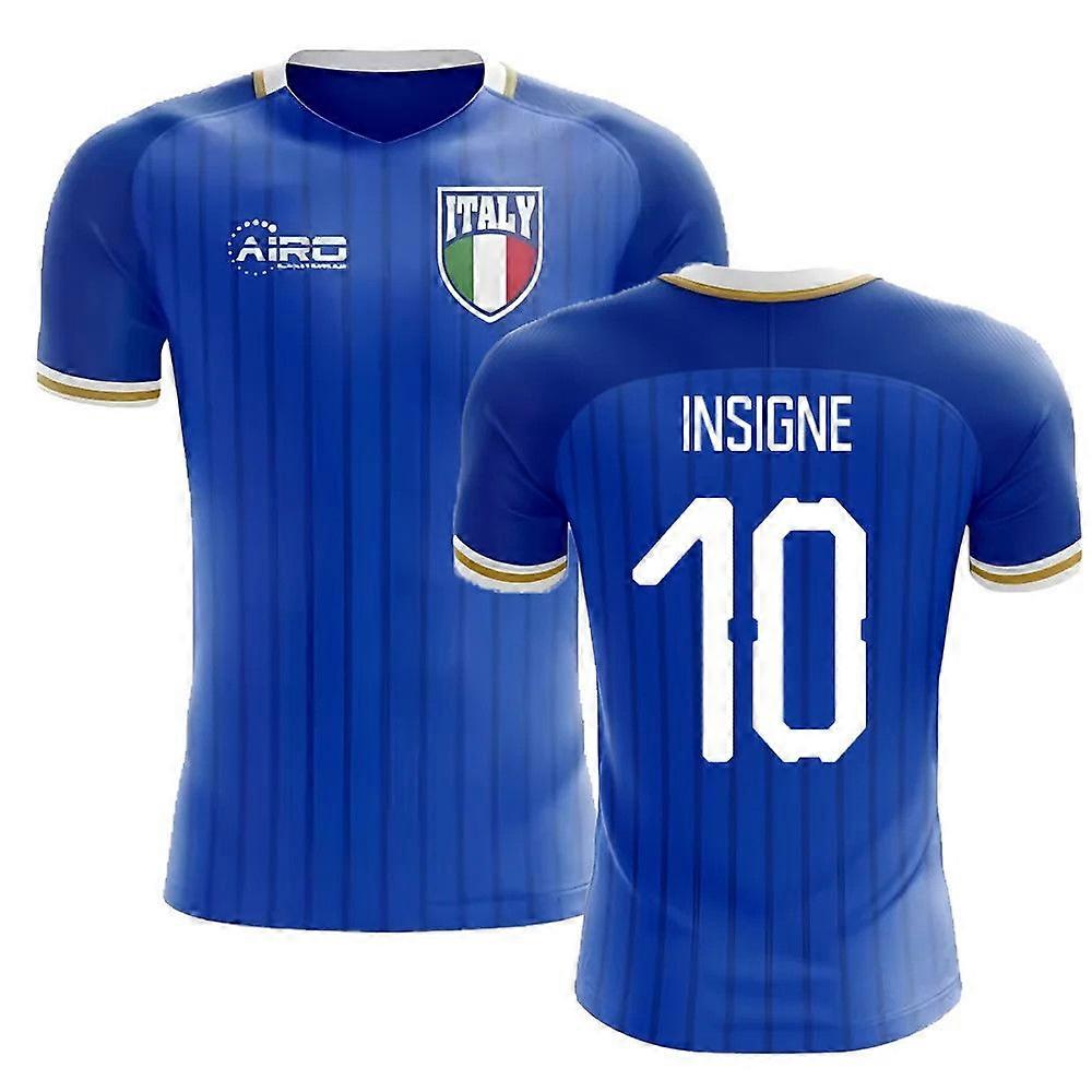 2025-2026 Italy Home Concept Football Shirt (Insigne 10)
