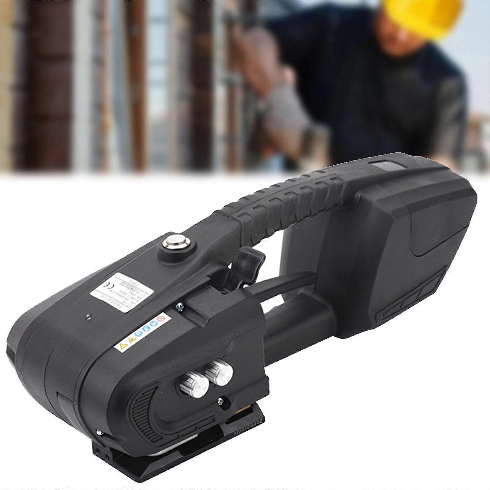 Automatic Strapping Tool with Adjustable Tension, 4000mAh Battery for PP PET Straps 1116mm