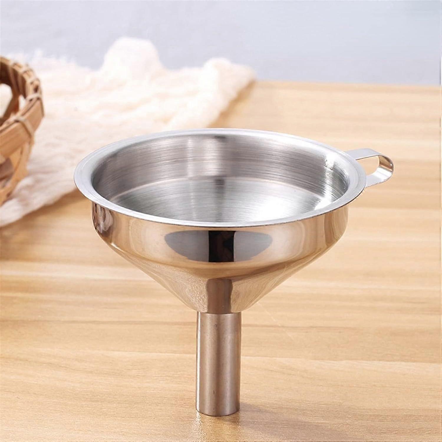 Stainless Steel Funnel Kitchen Funnel Funnel for Kitchen Tools Stackable Multi