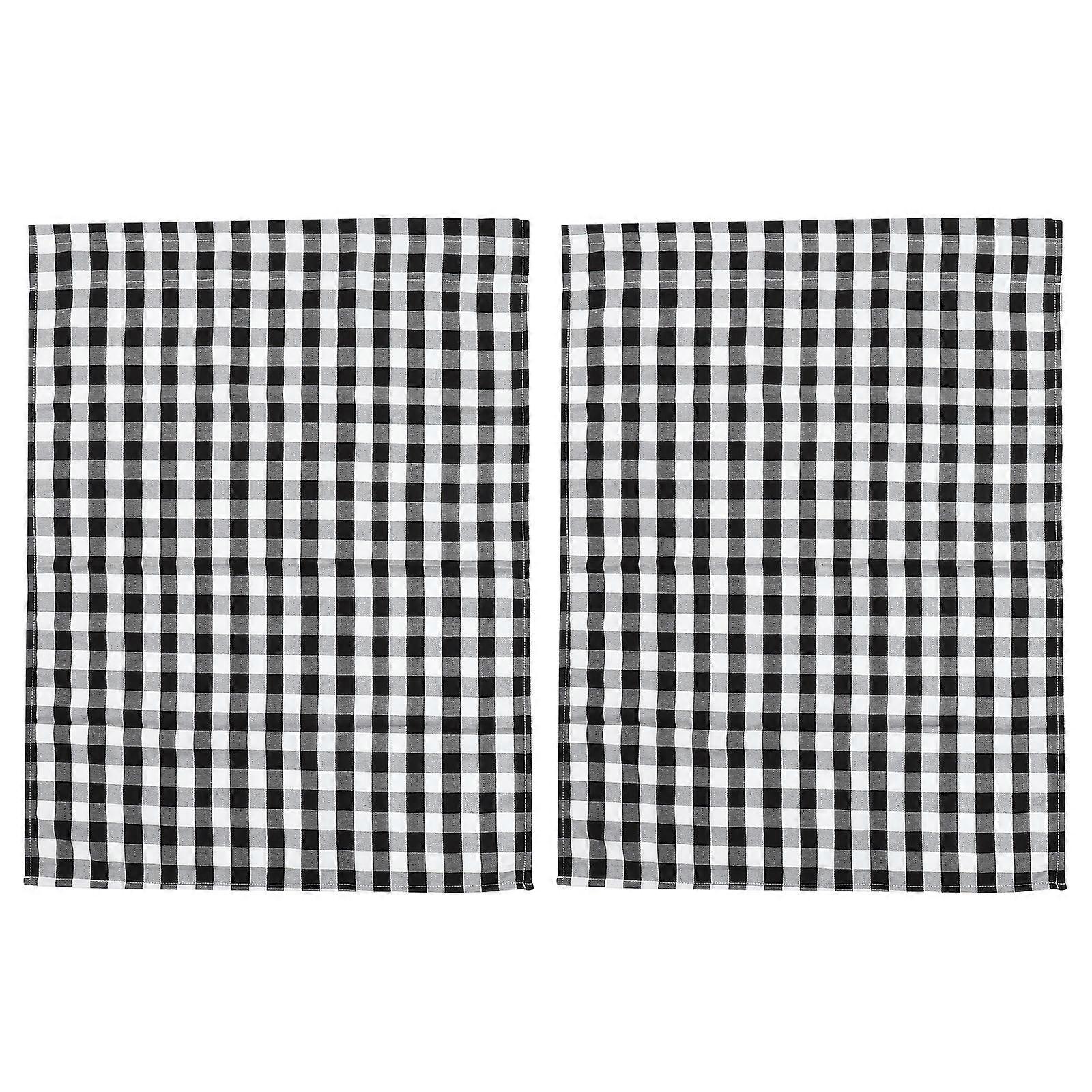 Cafe Curtains for Kitchen Small Windows Novel Design 2Pcs