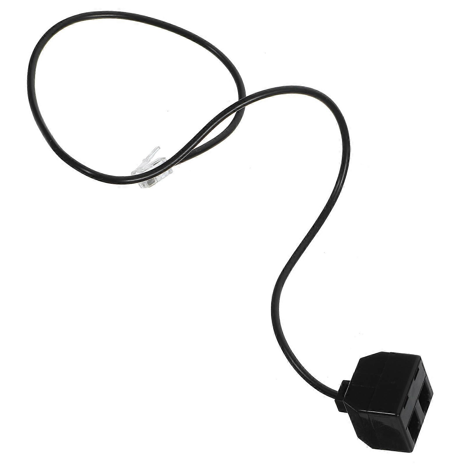 Telephone Converter Rj9 Adapter for Dual Device Connection