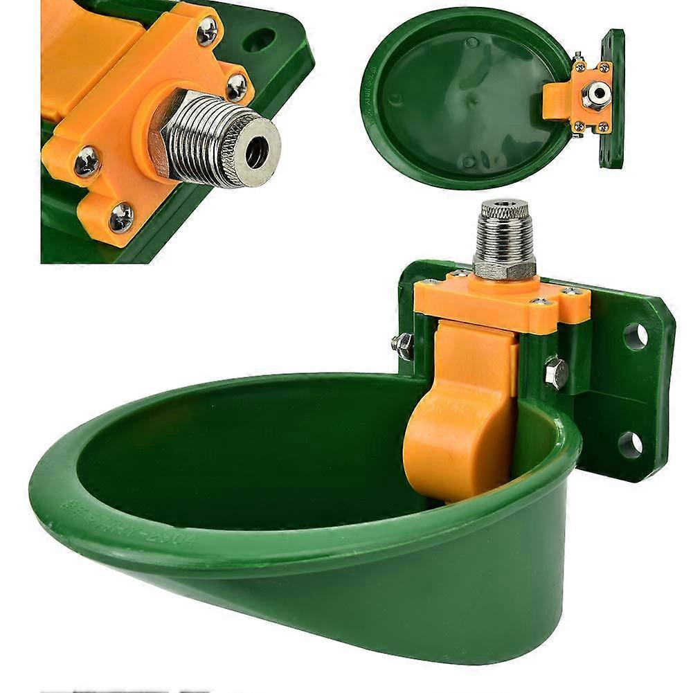 Automatic Livestock Waterer with Durable BiteResistant Design, Easy Wall Installation for Goats Sheep Cattle