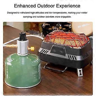 Precision Gas Regulator Propane Butane Cylinder Adapter Stable Output for Camping Low Temp High Alt Environment