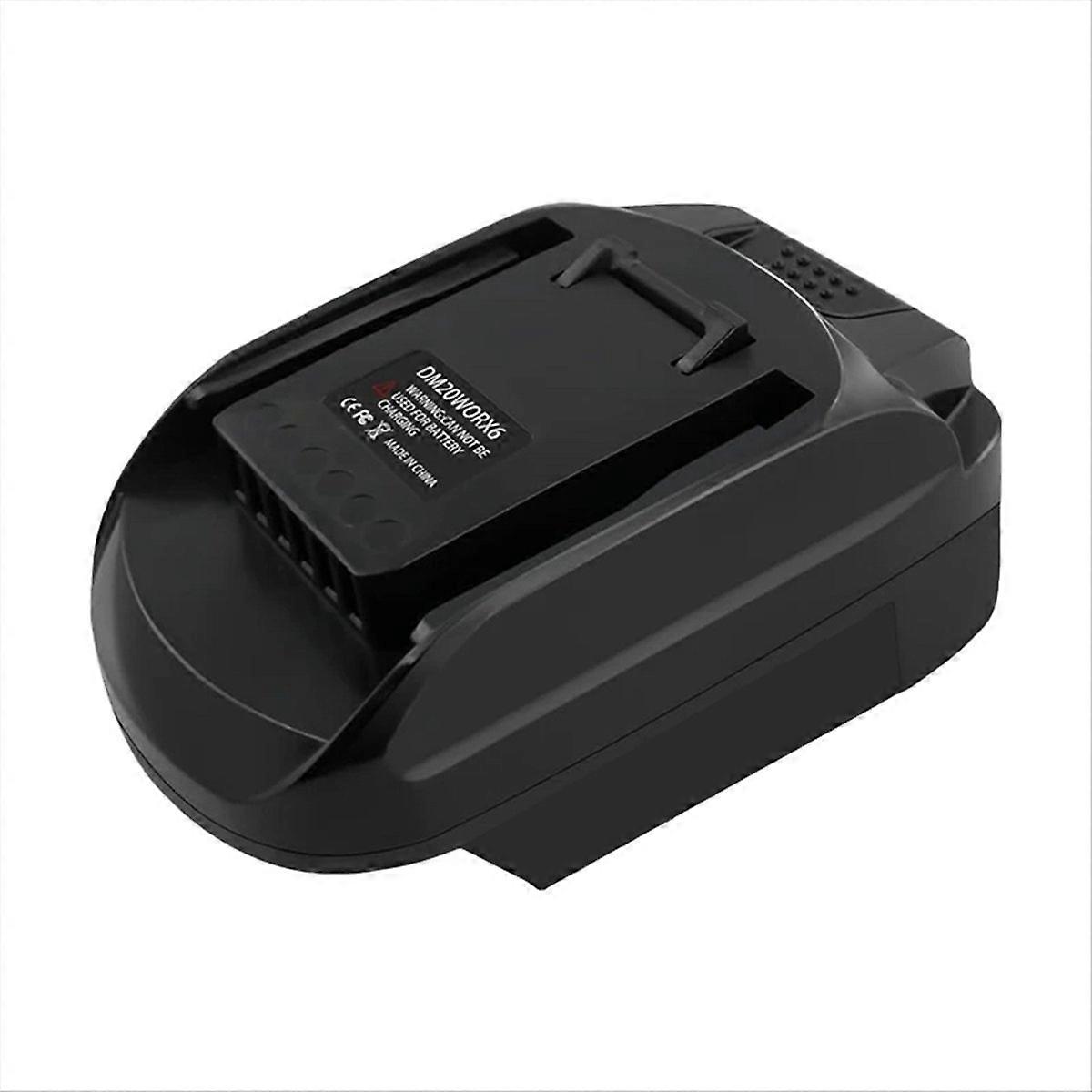 DM20WORX6 Power Tool Adapter Converter for Lithium Battery