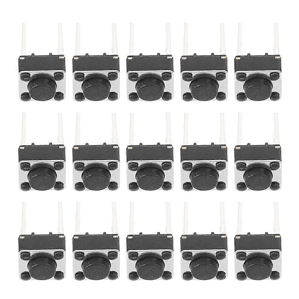 Plastic Tactile Push Button for Pcb 100Pcs Momentary Function
